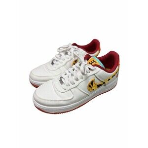 Nike Air Force 1 '07 LX Year of the Tiger Women Sneakers 9.5 White Gold Shoes